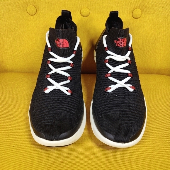 The North Face Oscillate Trail Black Red Running Sneakers Women's Shoes Size 9 - Picture 3 of 10